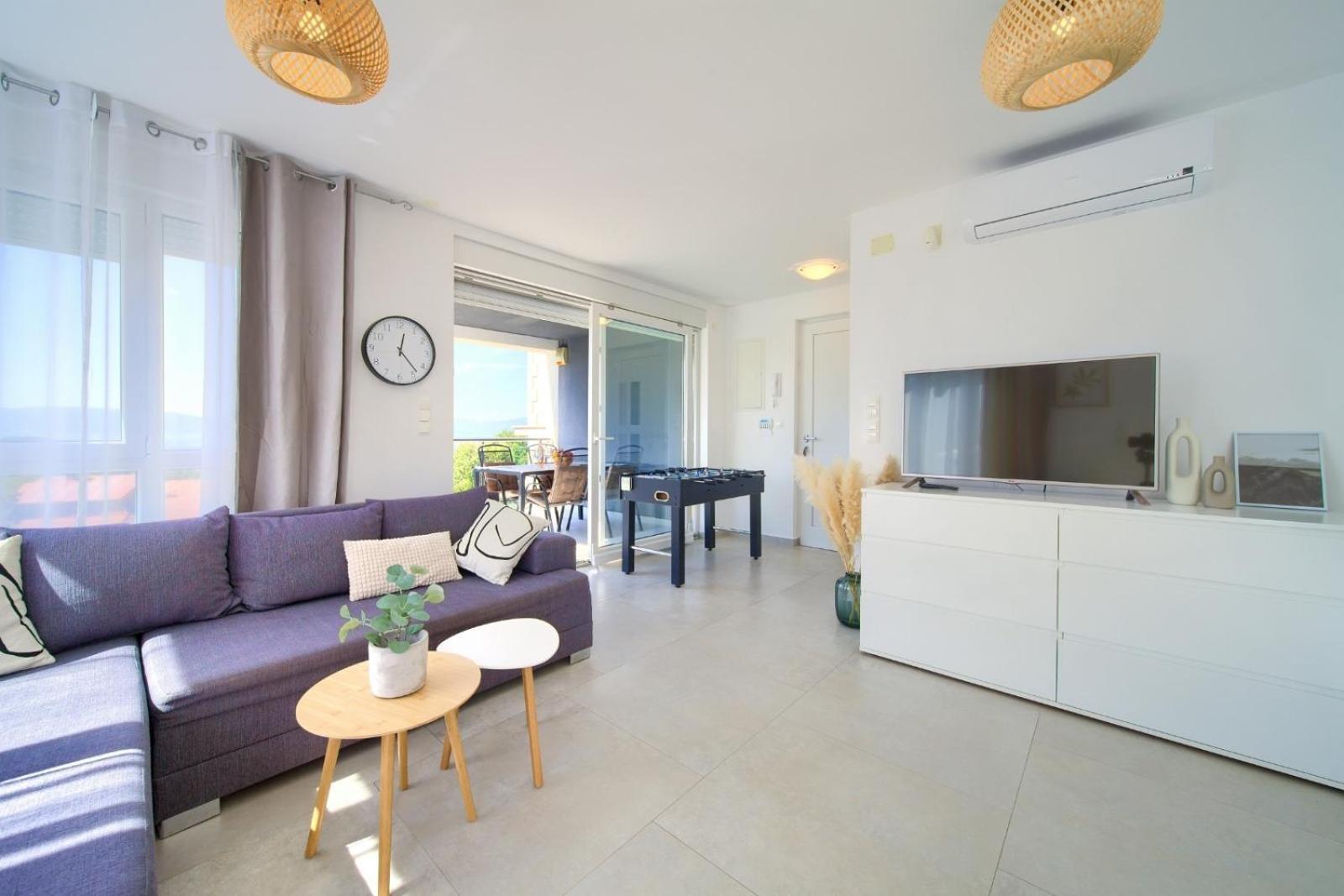 Apartment Sasso Bianco With The Private Pool Njivice Exterior photo