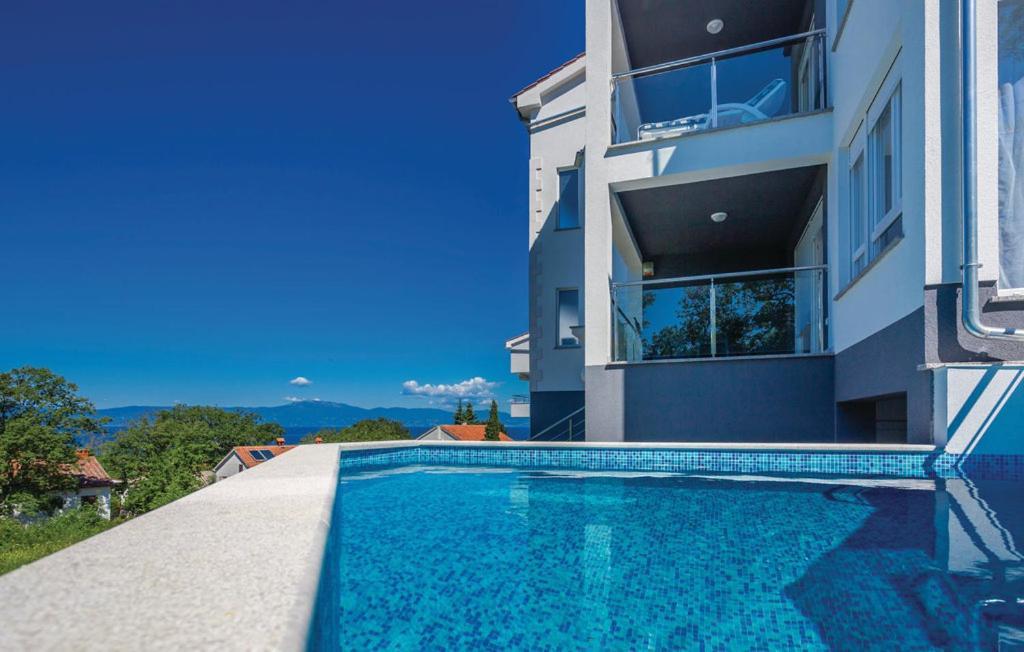 Apartment Sasso Bianco With The Private Pool Njivice Exterior photo